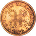 Moneda, Finlandia, 5 Pennia, 1973, BC+, Cobre, KM:45
