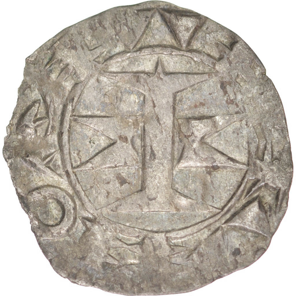 Coin, France, Denarius, AU(50-53), Silver, Boudeau:753