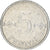 Moneda, Finlandia, 5 Pennia, 1977, BC+, Aluminio, KM:45a