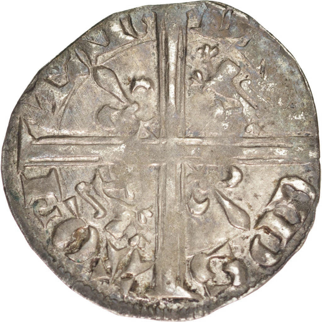 Coin, France, Hardi, Poitiers, EF(40-45), Silver, Boudeau:513