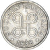 Coin, Finland, 5 Pennia, 1988, VF(30-35), Aluminum, KM:45a