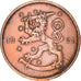 Monnaie, Finlande, 10 Pennia, 1921, TB+, Cuivre, KM:24