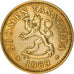Moneda, Finlandia, 10 Pennia, 1969, BC+, Aluminio - bronce, KM:46