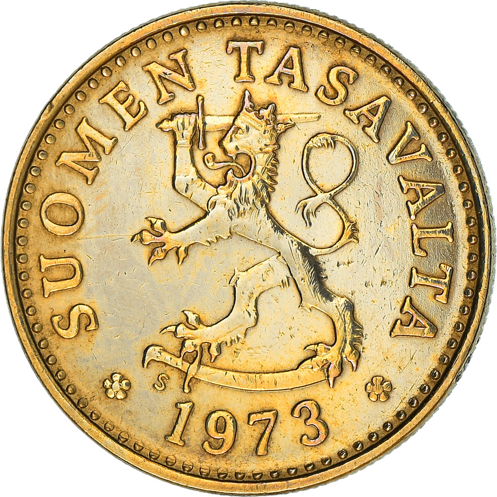 Monnaie, Finlande, 10 Pennia, 1973, TB+, Aluminum-Bronze, KM:46