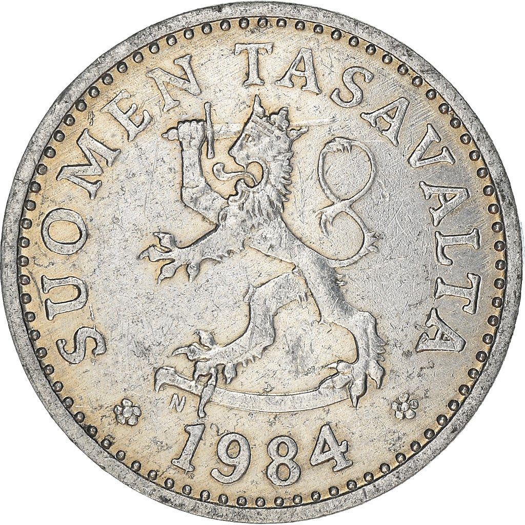 Monnaie, Finlande, 10 Pennia, 1984, TTB+, Aluminium, KM:46a