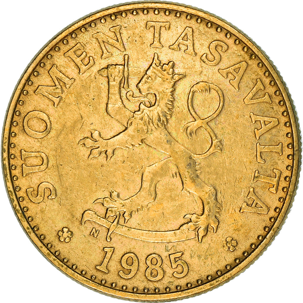 Coin, Finland, 20 Pennia, 1985, EF(40-45), Aluminum-Bronze, KM:47