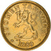 Coin, Finland, 20 Pennia, 1989, EF(40-45), Aluminum-Bronze, KM:47