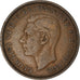 Moneda, Gran Bretaña, George VI, Penny, 1938, BC+, Bronce, KM:845