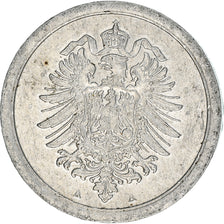 Moneda, ALEMANIA - IMPERIO, Wilhelm II, Pfennig, 1917, Berlin, MBC+, Aluminio
