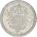 Coin, GERMANY - EMPIRE, Wilhelm II, Pfennig, 1917, Berlin, AU(50-53), Aluminum