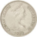 CAYMAN ISLANDS, 25 Cents, 1982, British Royal Mint, KM #4, AU(50-53),...