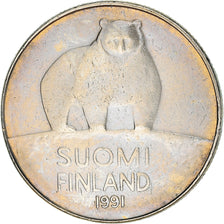 Moneta, Finlandia, 50 Penniä, 1991, BB+, Rame-nichel, KM:66