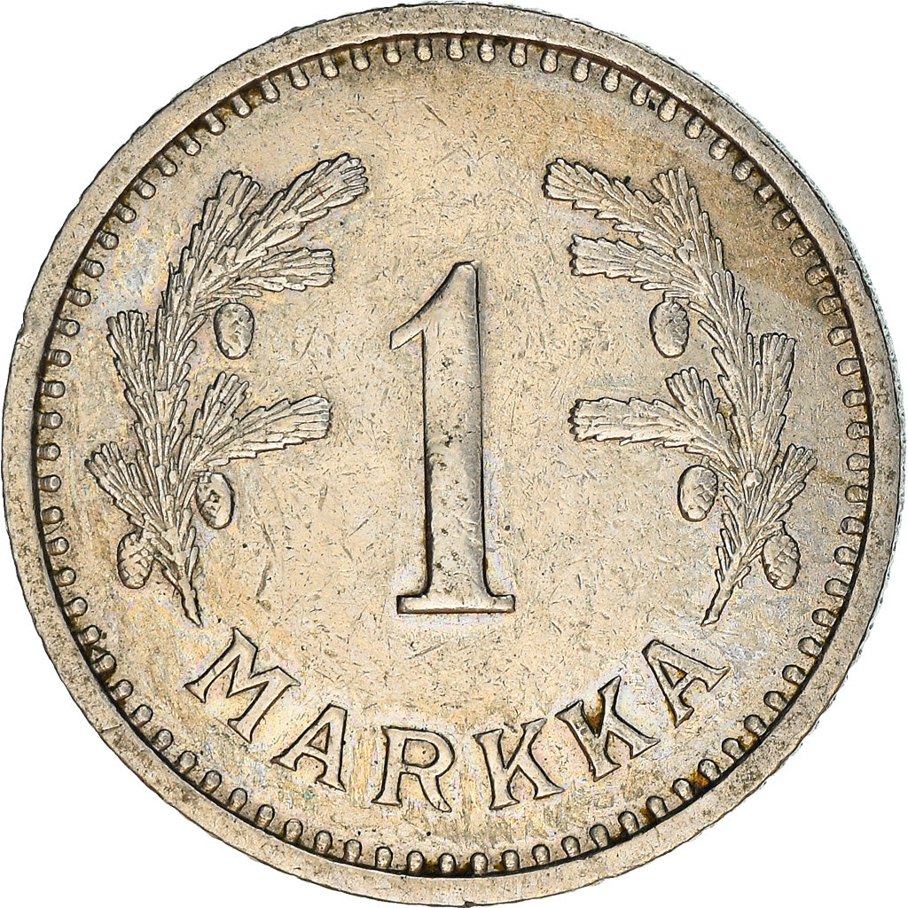 Coin, Finland, Markka, 1931, EF(40-45), Copper-nickel, KM:30