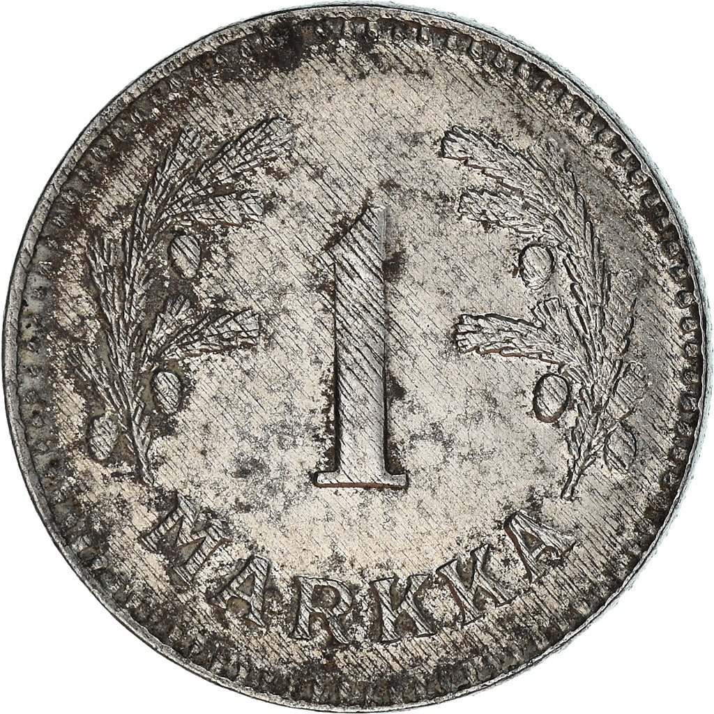 Coin, Finland, Markka, 1948, EF(40-45), Iron, KM:30b