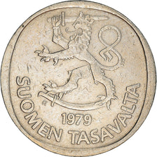 Coin, Finland, Markka, 1979, VF(30-35), Copper-nickel, KM:49a