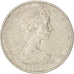 Moneda, Nueva Zelanda, Elizabeth II, 10 Cents, 1980, MBC, Cobre - níquel
