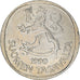 Coin, Finland, Markka, 1990, VF(30-35), Copper-nickel, KM:49a