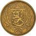Moneta, Finlandia, 5 Markkaa, 1951, BB+, Ottone, KM:31a
