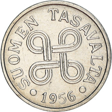 Moneta, Finlandia, 5 Markkaa, 1956, BB, Ferro placcato nichel, KM:37a