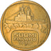 Moeda, Finlândia, 5 Markkaa, 1990, EF(40-45), Alumínio-Bronze, KM:57