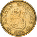 Moeda, Finlândia, 50 Markkaa, 1953, AU(50-53), Alumínio-Bronze, KM:40