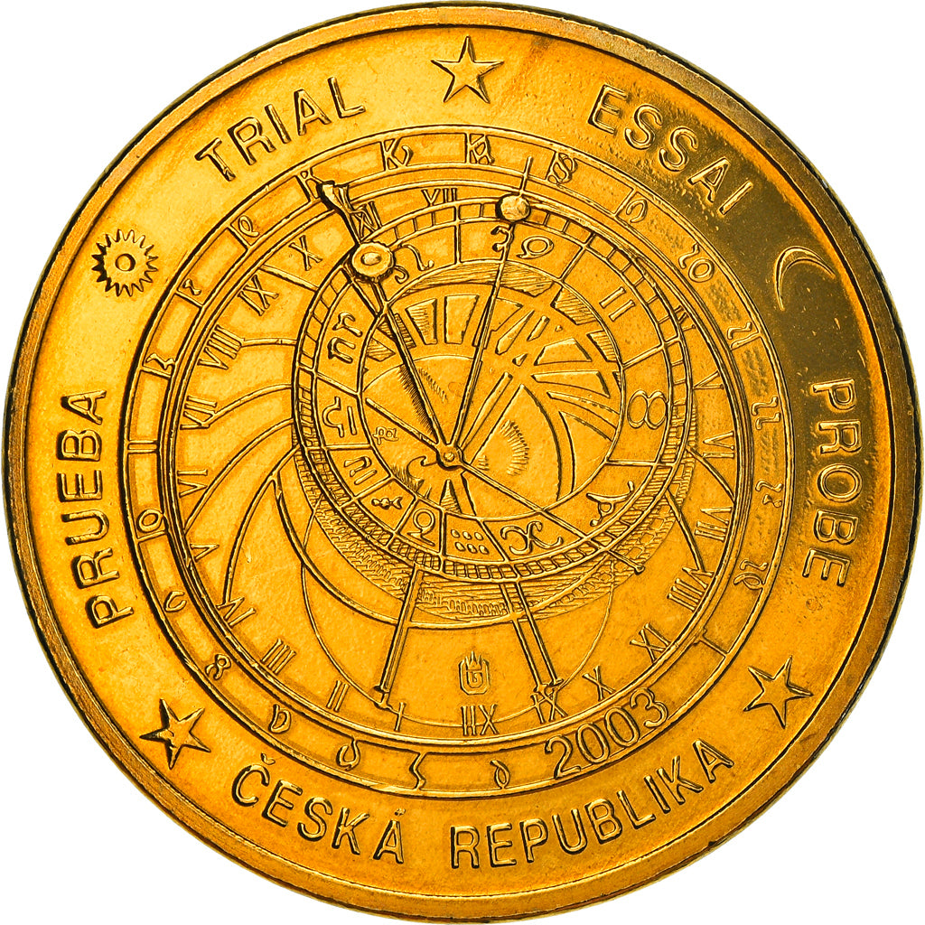 Repubblica Ceca, 50 Euro Cent, 2003, unofficial private coin, SPL, Ottone