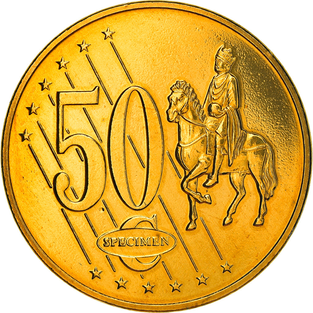 Repubblica Ceca, 50 Euro Cent, 2003, unofficial private coin, SPL, Ottone