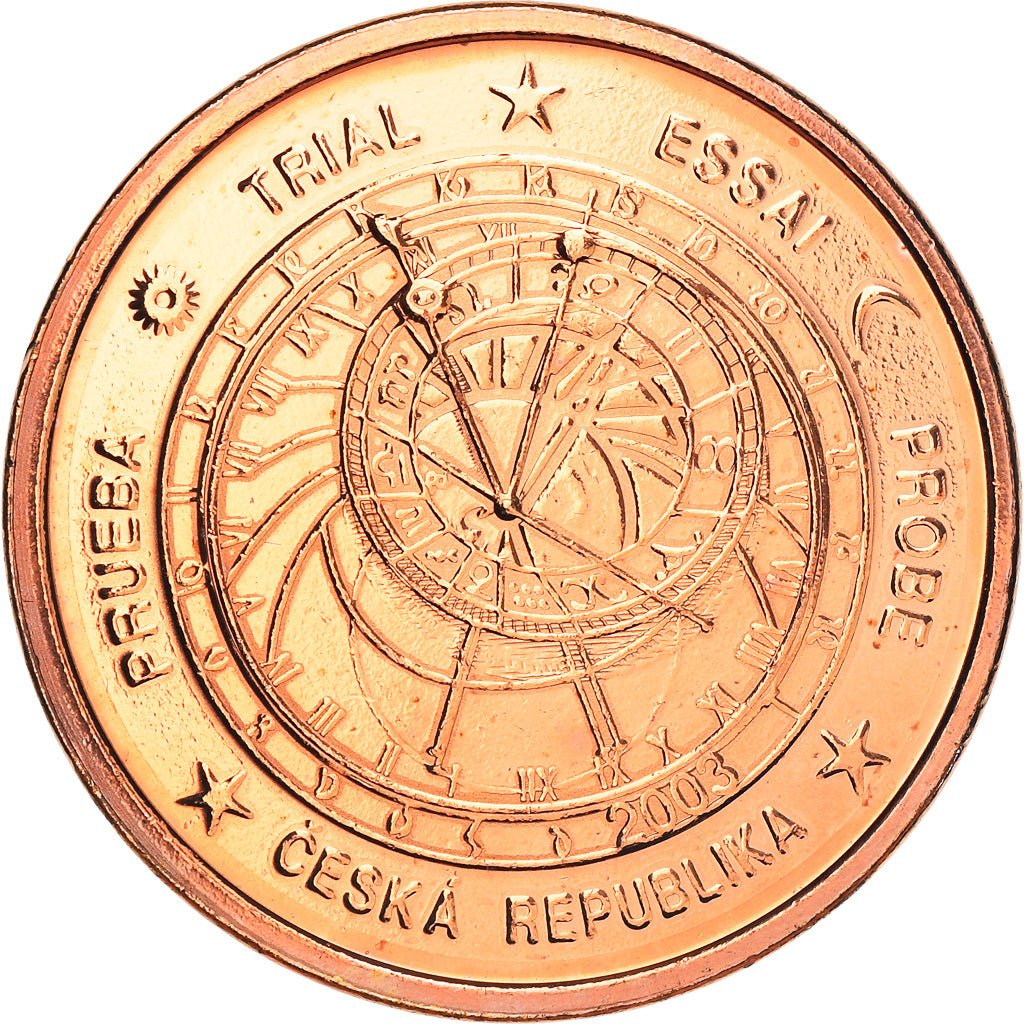 Repubblica Ceca, 5 Euro Cent, 2003, unofficial private coin, MB+, Acciaio