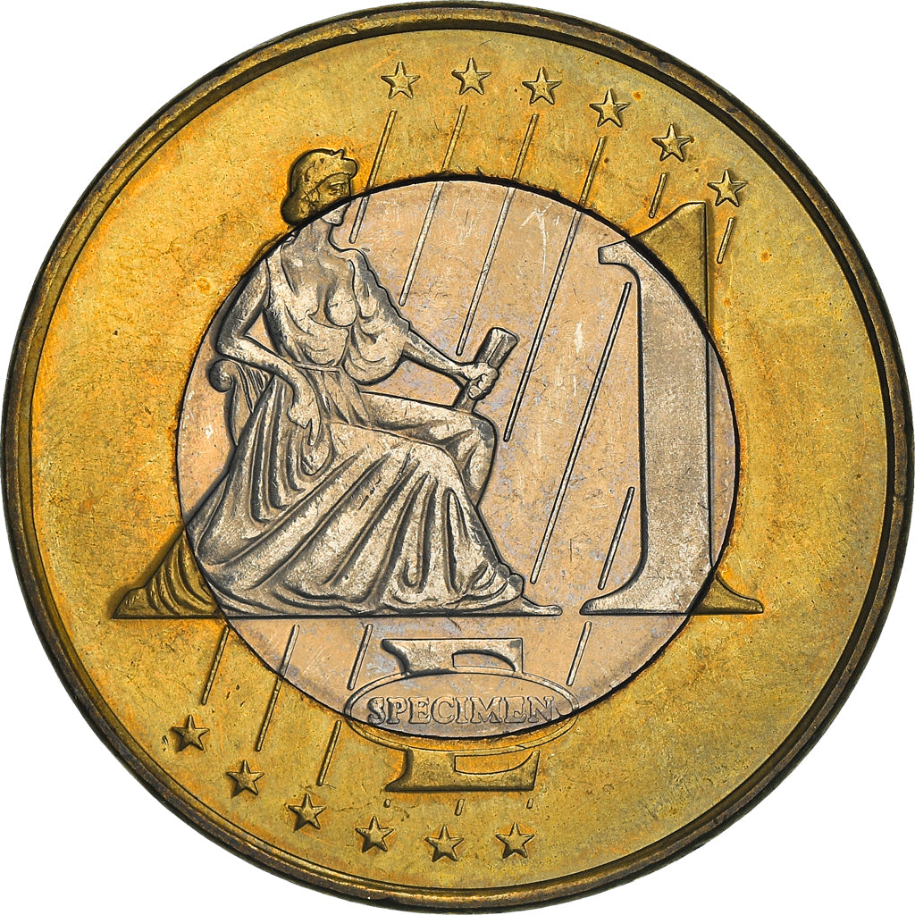 Great Britain, Euro, 2003, unofficial private coin, EF(40-45), Bi-Metallic