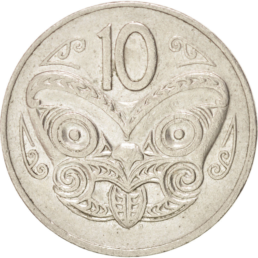 Coin, New Zealand, Elizabeth II, 10 Cents, 1978, EF(40-45), Copper-nickel