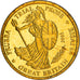 Great Britain, 10 Euro Cent, 2003, unofficial private coin, MS(60-62), Brass