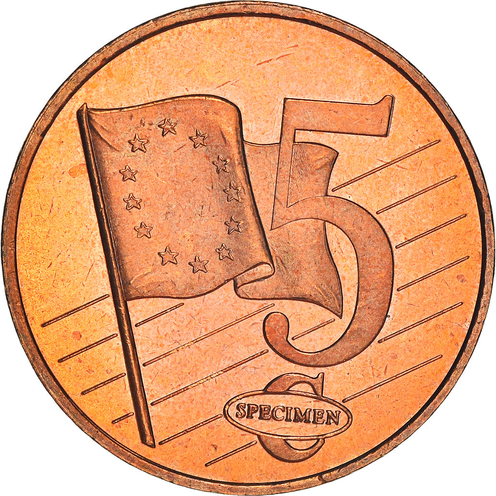 Great Britain, 5 Euro Cent, 2003, AU(55-58), Copper Plated Steel