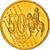 Danimarca, 50 Euro Cent, 2003, unofficial private coin, SPL+, Ottone