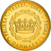 Denmark, 20 Euro Cent, 2003, unofficial private coin, MS(60-62), Brass
