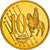 Danemark, 10 Euro Cent, 2003, unofficial private coin, SPL+, Laiton