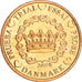 Denmark, 2 Euro Cent, 2003, unofficial private coin, VF(30-35), Copper Plated