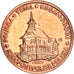 Poland, 5 Euro Cent, 2003, unofficial private coin, VF(30-35), Copper