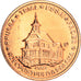 Polónia, 2 Euro Cent, 2003, unofficial private coin, VF(30-35), Cobre