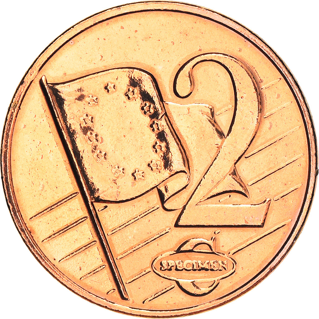 Polónia, 2 Euro Cent, 2003, unofficial private coin, VF(30-35), Cobre