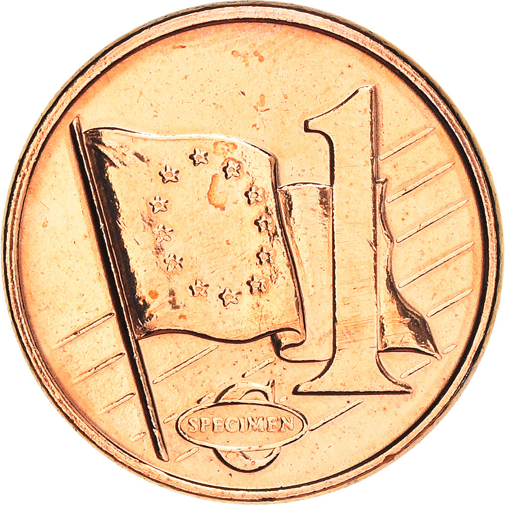Pologne, Euro Cent, 2003, unofficial private coin, TB+, Cuivre
