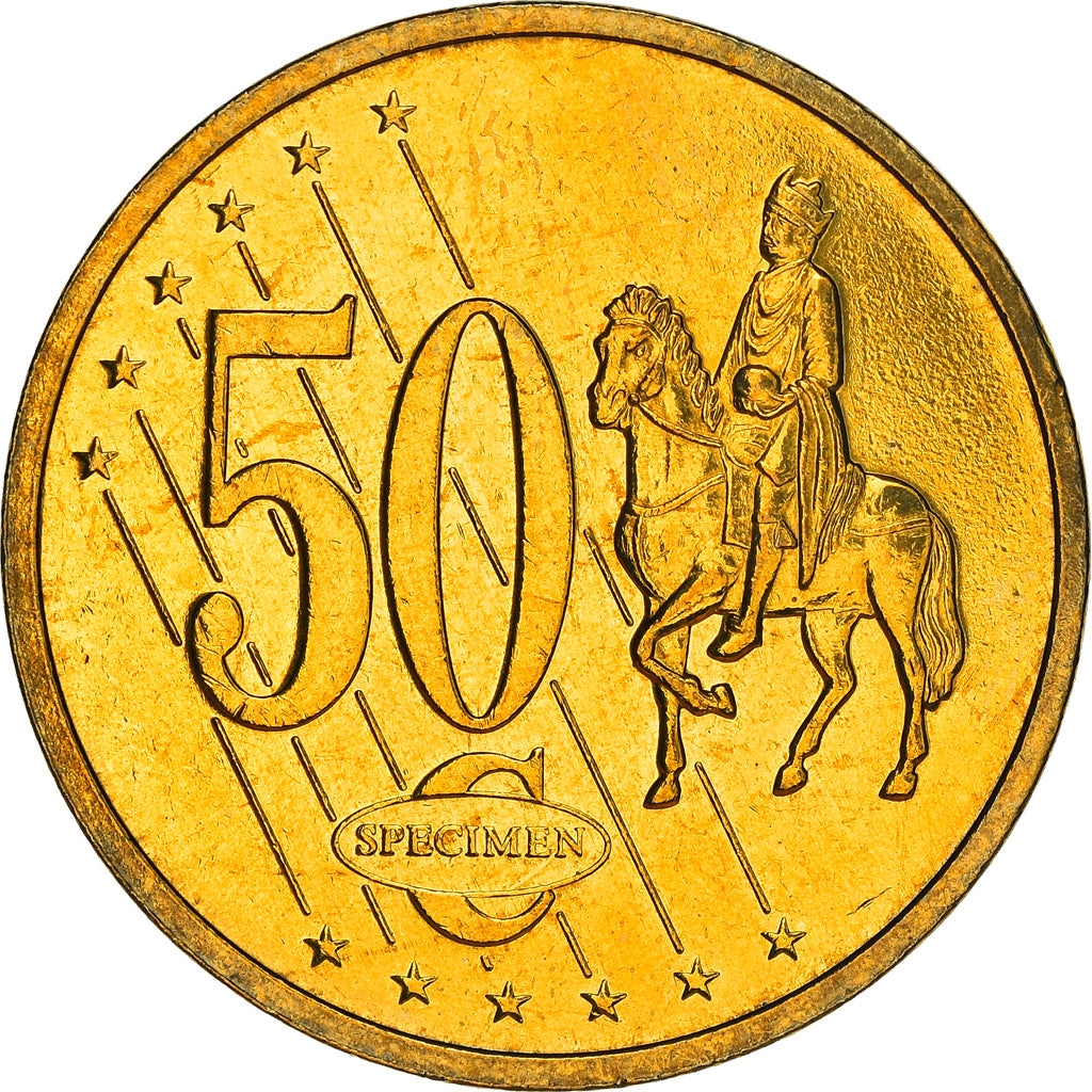 Svezia, Fantasy euro patterns, 50 Euro Cent, 2003, BB, Bi-metallico