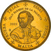 Malta, 20 Euro Cent, 2003, unofficial private coin, MS(65-70), Brass