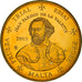 Malta, 10 Euro Cent, 2003, unofficial private coin, FDC, Latón