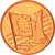 Malta, Euro Cent, 2003, unofficial private coin, MS(65-70), Cobre