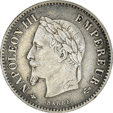 Monnaie, France, Napoleon III, Napoléon III, 20 Centimes, 1867, Paris, TTB+