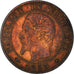 Moeda, França, Napoleon III, Napoléon III, Centime, 1853, Strasbourg