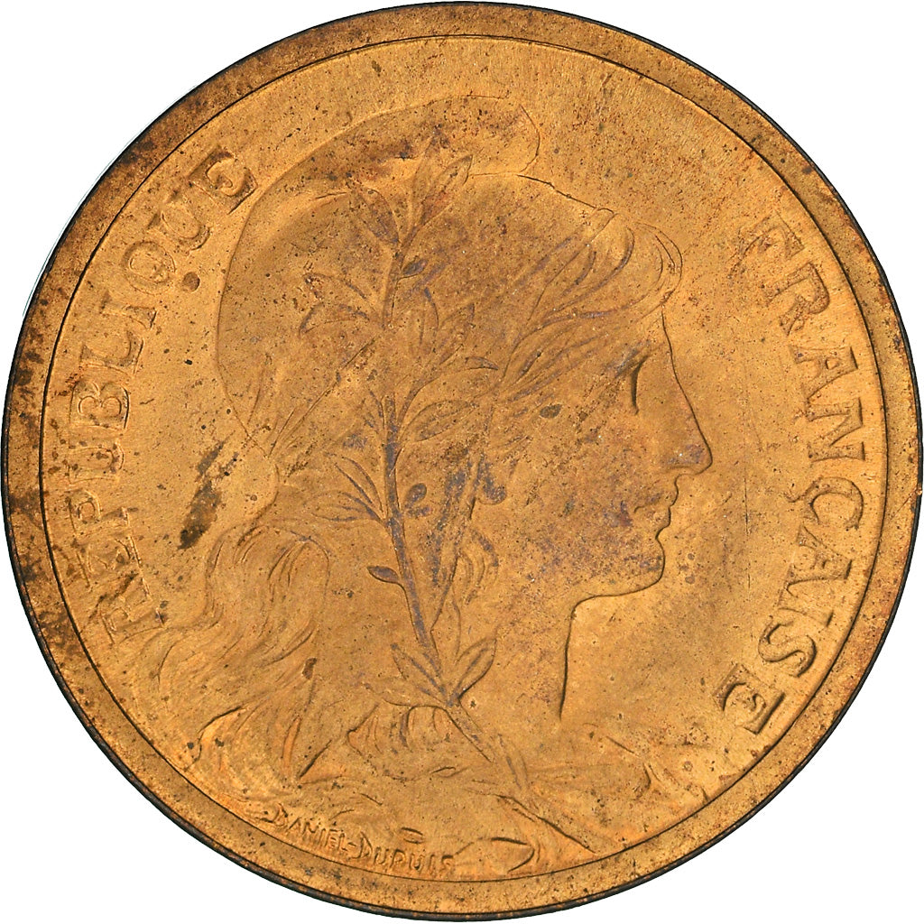 Moneta, Francia, Dupuis, 2 Centimes, 1898, Paris, SPL-, Bronzo, KM:841