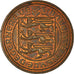 Coin, Guernsey, Elizabeth II, 2 Pence, 1977, AU(50-53), Bronze, KM:28