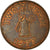 Moneda, Guernsey, Elizabeth II, 2 Pence, 1977, MBC+, Bronce, KM:28