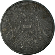 Coin, Austria, Karl I, 2 Heller, 1917, AU(50-53), Iron, KM:2824